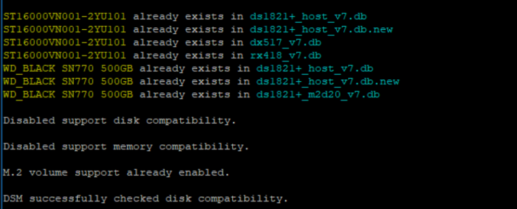 群晖 Synology 7.1 及以下版本 NVMe SSD 缓存做储存空间及群晖 Synology 7.2 NVMe SSD 做为存储空间不兼容报错 不受当前DSM版本支持修复-LazyArt
